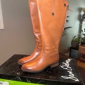 Sam Edelman Brown Leather Boots